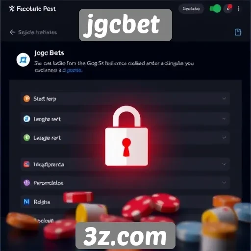 Configurações de segurança e privacidade em jgcbet